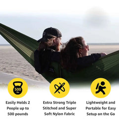 Hammock camping strap