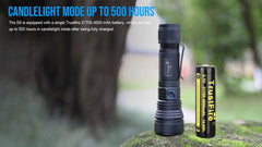 Zoomable LED Flashlight 1500Lumens  Long Range Torch
