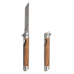 Damascus Folding Knife