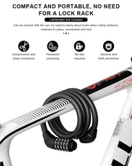Portable motorcycle lock