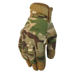 Camo Touch Screen Multicam Tactical Full Finger Gloves