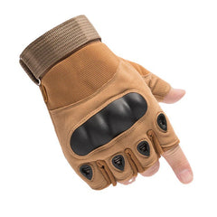 Tactical fingerless gloves