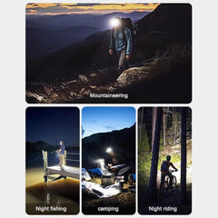 Rechargeable Headlamp Super Bright Head Light Outdoor Camping