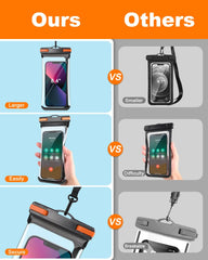 Waterproof phone pouch