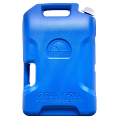 Blue Water Storage Container Camping & Emergency Water Jug