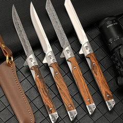 Damascus Folding Knife