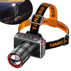 Rechargeable Headlamp Super Bright Head Light Outdoor Camping