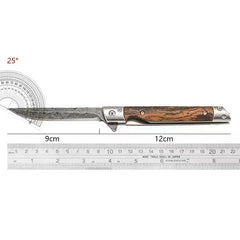 Damascus Folding Knife