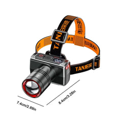 Rechargeable Headlamp Super Bright Head Light Outdoor Camping