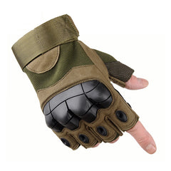 Tactical fingerless gloves