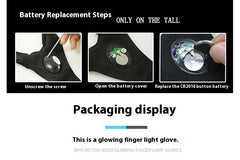 Emergency Repair Fishing Gloves Led Flashlight Gloves