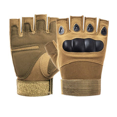 Tactical fingerless gloves