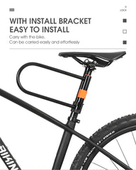 Carbon Steel Bike U Lock Anti-Theft Secure Lock
