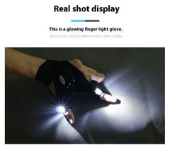 Emergency Repair Fishing Gloves Led Flashlight Gloves