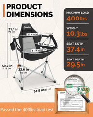 Portable hammock chair