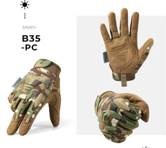 Outdoor Tactical Gloves Camo Cycling Glove Riding