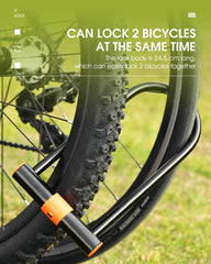 Carbon Steel Bike U Lock Anti-Theft Secure Lock