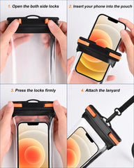 Waterproof phone pouch