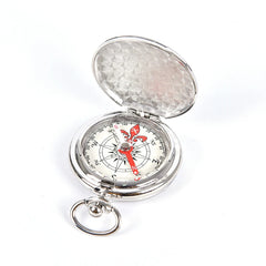 Pocket Watch Flip Compass Portable Hiking Compass