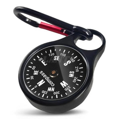 Upgraded Waterproof Compass Keychain Zinc Alloy Camping