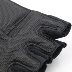 Tactical fingerless gloves