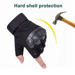 Tactical fingerless gloves