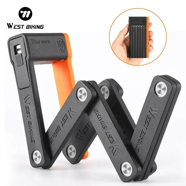 Foldable Bicycle Lock Security Anti-theft Cycling Lock