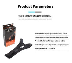 Emergency Repair Fishing Gloves Led Flashlight Gloves