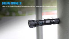 Zoomable LED Flashlight 1500Lumens  Long Range Torch