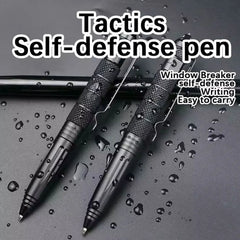 Tactical Pen Self Defense Tool with Glass Breaker Survival