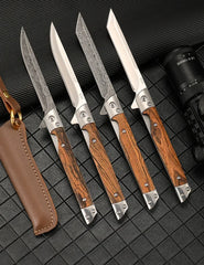 Damascus Folding Knife