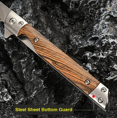 Damascus Folding Knife