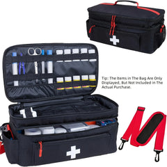 Travel medicine storage bag