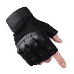 Tactical fingerless gloves