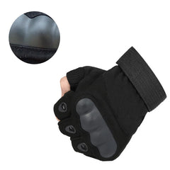 Tactical fingerless gloves