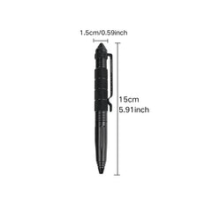 Tactical Pen Self Defense Tool with Glass Breaker Survival