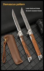Damascus Folding Knife