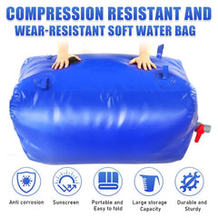Large Capacity Water Storage Bladder Water Tank Camping
