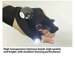 Emergency Repair Fishing Gloves Led Flashlight Gloves