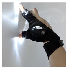 Emergency Repair Fishing Gloves Led Flashlight Gloves