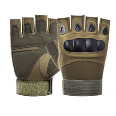Tactical fingerless gloves