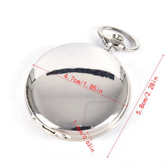 Pocket Watch Flip Compass Portable Hiking Compass