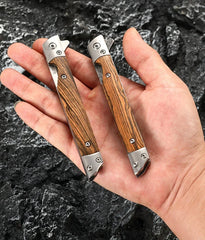 Damascus Folding Knife