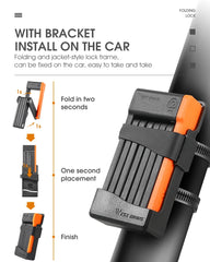 Foldable Bicycle Lock Security Anti-theft Cycling Lock