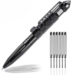 Tactical Pen Self Defense Tool with Glass Breaker Survival