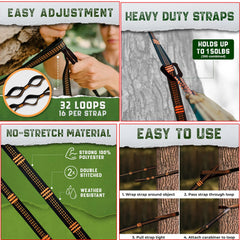 Hammock camping strap