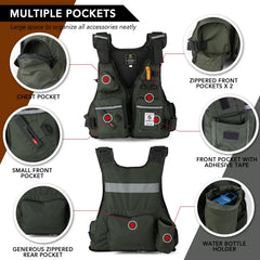 Men Professional Life Jacket Buoyancy Suit
