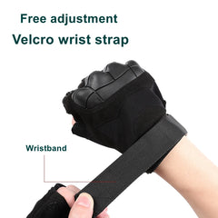 Tactical fingerless gloves