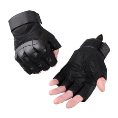 Tactical fingerless gloves