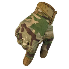 Camo Touch Screen Multicam Tactical Full Finger Gloves